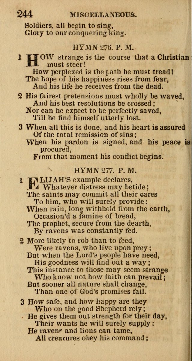 The Camp-Meeting Chorister: or, a collection of hymns and spiritual songs, for the pious of all denominations. To be sung at camp meetings, during revivals of religion, and on other occasions page 246