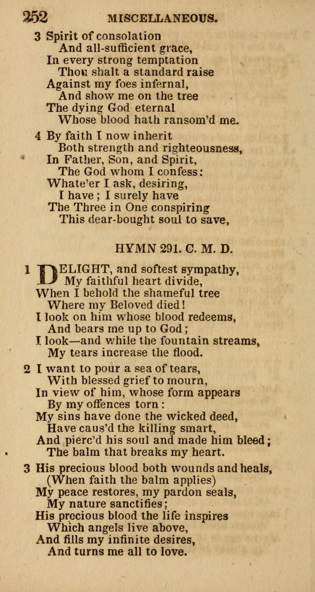 The Camp-Meeting Chorister: or, a collection of hymns and spiritual songs, for the pious of all denominations. To be sung at camp meetings, during revivals of religion, and on other occasions page 254