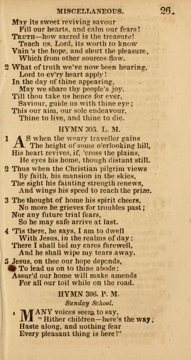 The Camp-Meeting Chorister: or, a collection of hymns and spiritual songs, for the pious of all denominations. To be sung at camp meetings, during revivals of religion, and on other occasions page 263