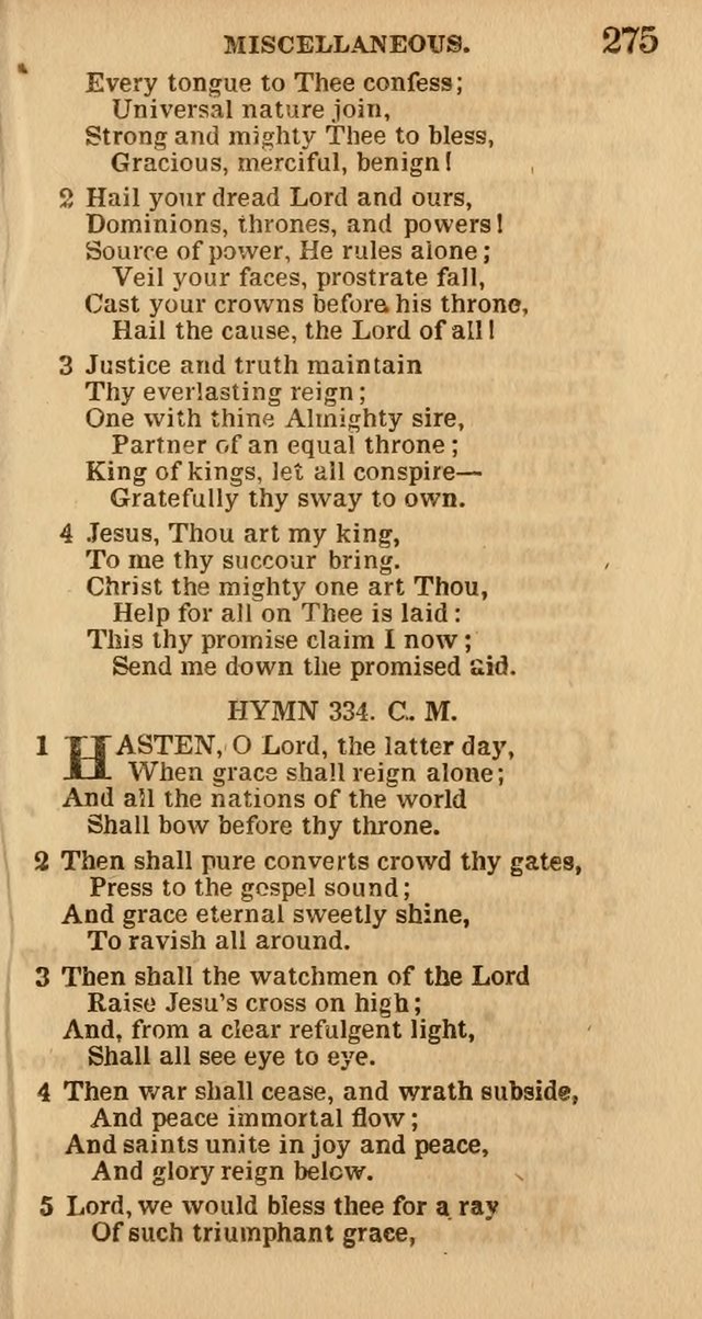 The Camp-Meeting Chorister: or, a collection of hymns and spiritual songs, for the pious of all denominations. To be sung at camp meetings, during revivals of religion, and on other occasions page 277