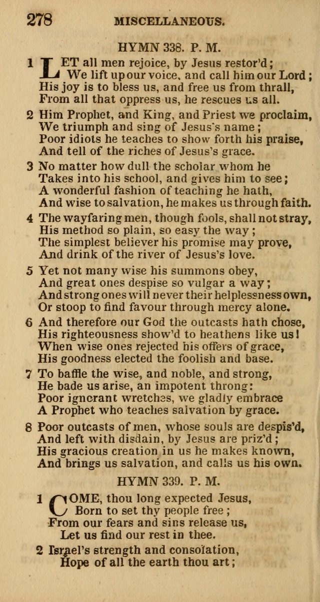 The Camp-Meeting Chorister: or, a collection of hymns and spiritual songs, for the pious of all denominations. To be sung at camp meetings, during revivals of religion, and on other occasions page 280