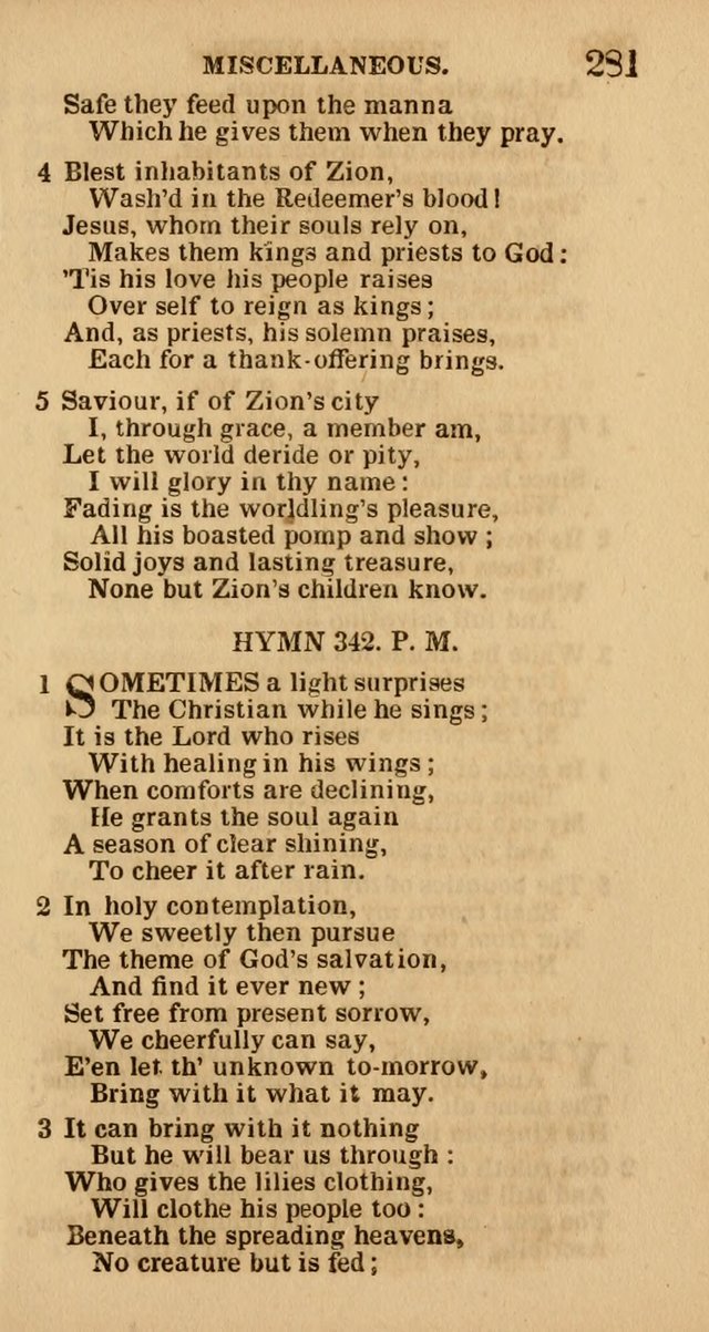 The Camp-Meeting Chorister: or, a collection of hymns and spiritual songs, for the pious of all denominations. To be sung at camp meetings, during revivals of religion, and on other occasions page 283