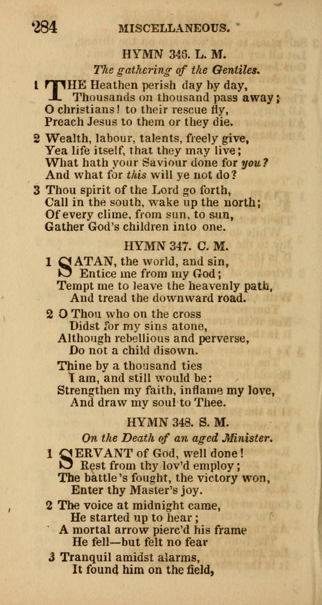 The Camp-Meeting Chorister: or, a collection of hymns and spiritual songs, for the pious of all denominations. To be sung at camp meetings, during revivals of religion, and on other occasions page 286