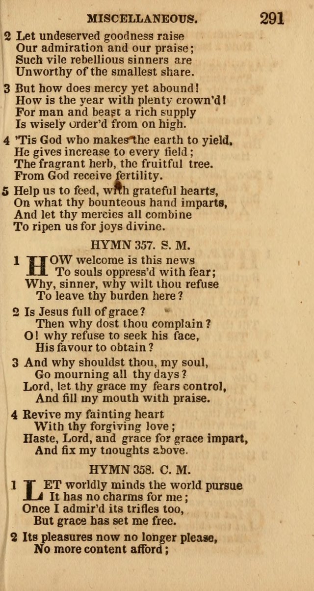 The Camp-Meeting Chorister: or, a collection of hymns and spiritual songs, for the pious of all denominations. To be sung at camp meetings, during revivals of religion, and on other occasions page 293