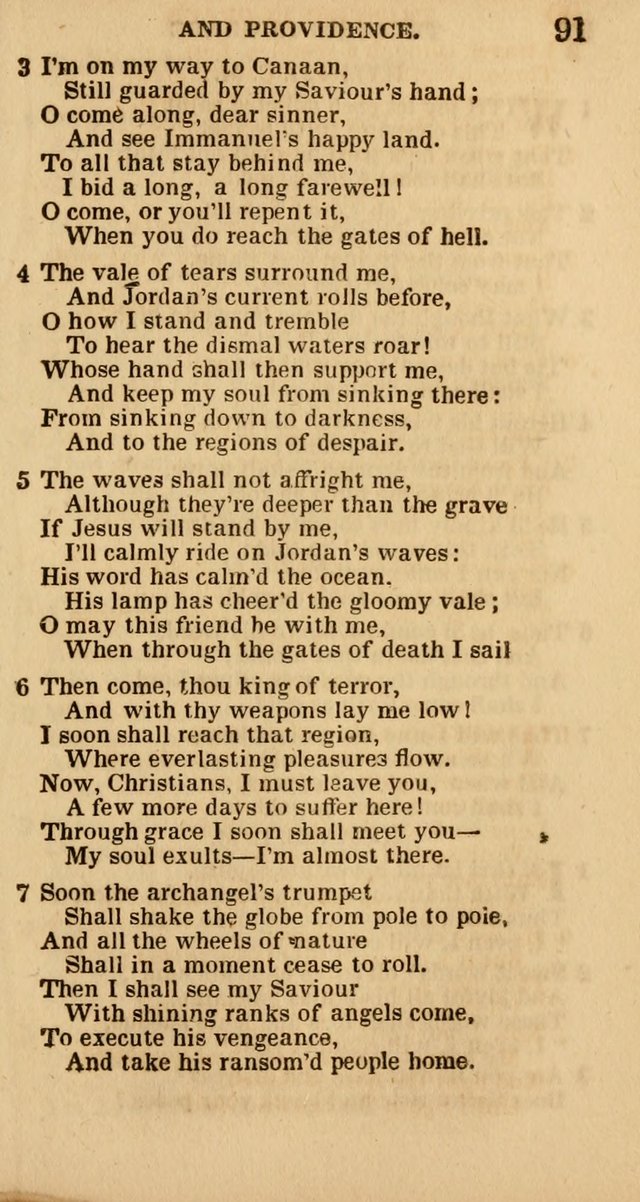 The Camp-Meeting Chorister: or, a collection of hymns and spiritual songs, for the pious of all denominations. To be sung at camp meetings, during revivals of religion, and on other occasions page 93