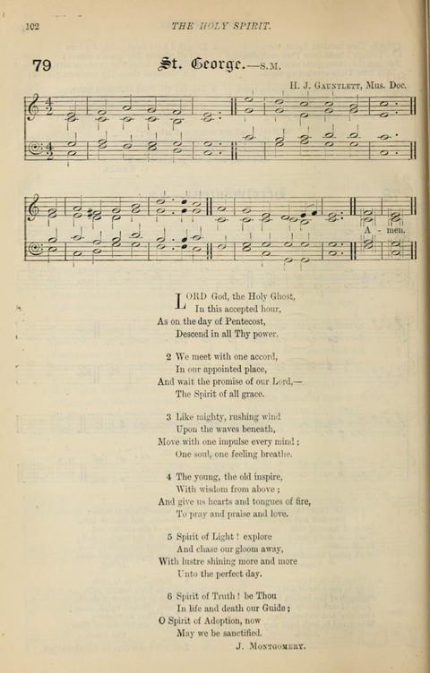 The Congregational Mission Hymnal: and Week-night service book page 100