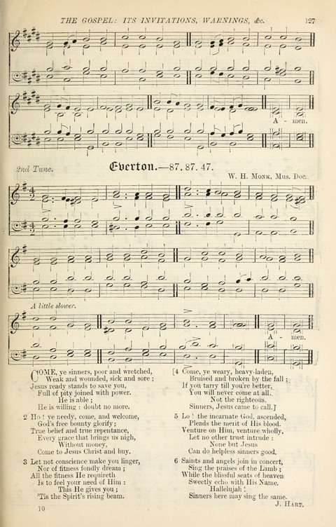 The Congregational Mission Hymnal: and Week-night service book page 125