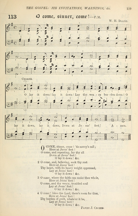 The Congregational Mission Hymnal: and Week-night service book page 133