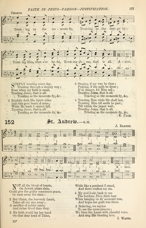 The Congregational Mission Hymnal: and Week-night service book page 171