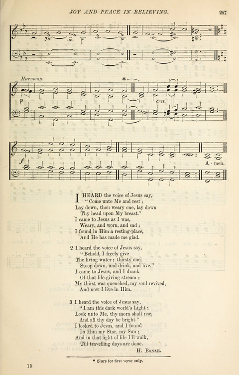 The Congregational Mission Hymnal: and Week-night service book page 201