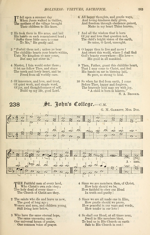 The Congregational Mission Hymnal: and Week-night service book page 257