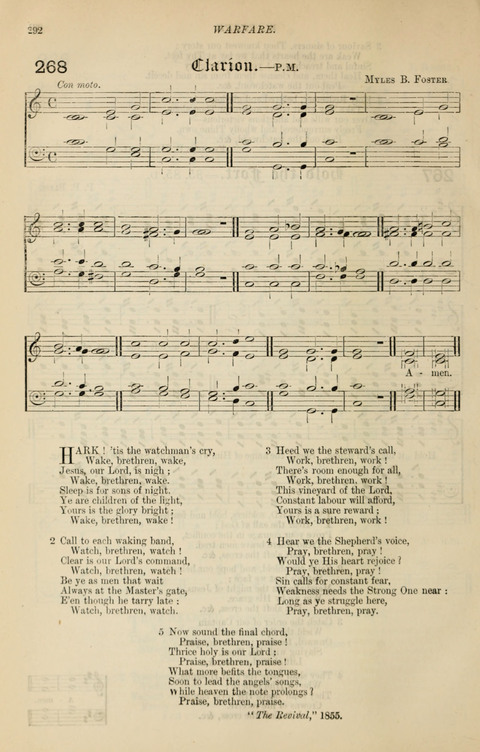 The Congregational Mission Hymnal: and Week-night service book page 286