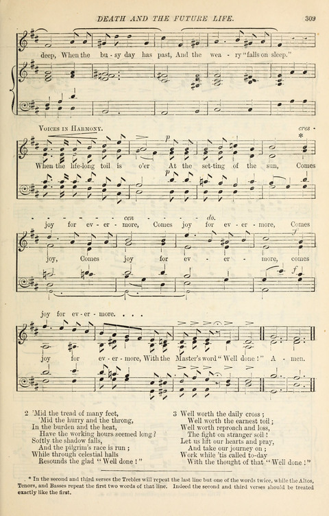 The Congregational Mission Hymnal: and Week-night service book page 303