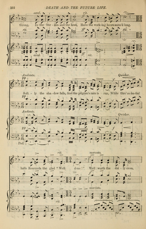 The Congregational Mission Hymnal: and Week-night service book page 306