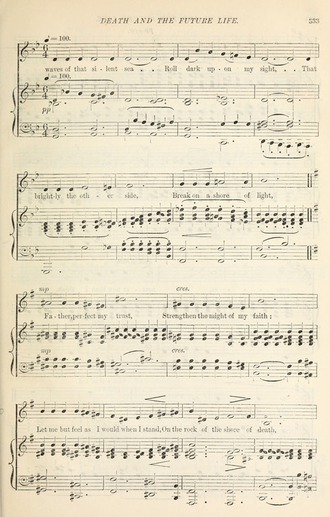 The Congregational Mission Hymnal: and Week-night service book page 323