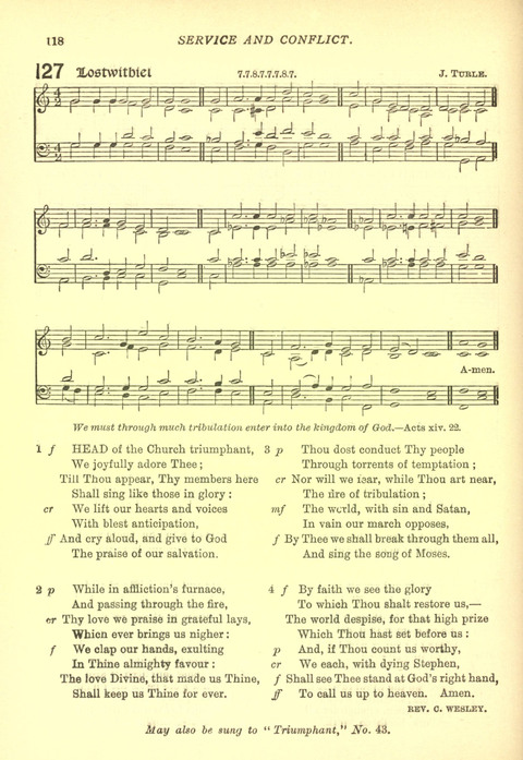 The Church Missionary Hymn Book page 116