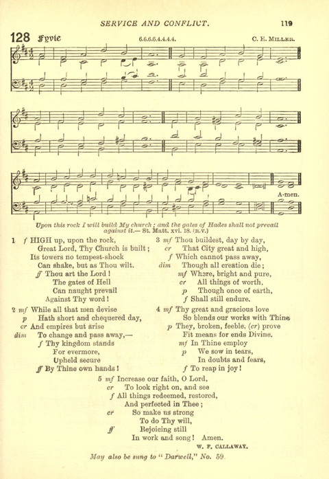 The Church Missionary Hymn Book page 117