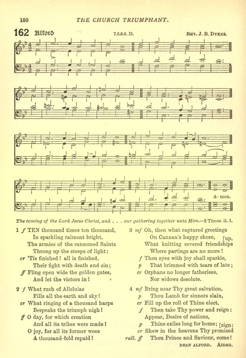 The Church Missionary Hymn Book page 148