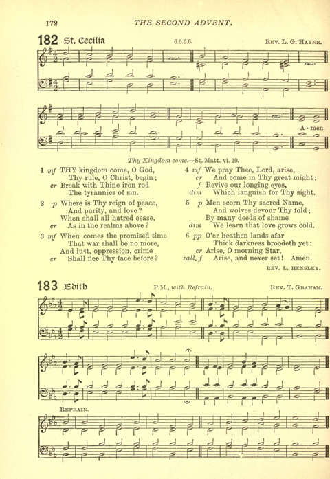 The Church Missionary Hymn Book page 170