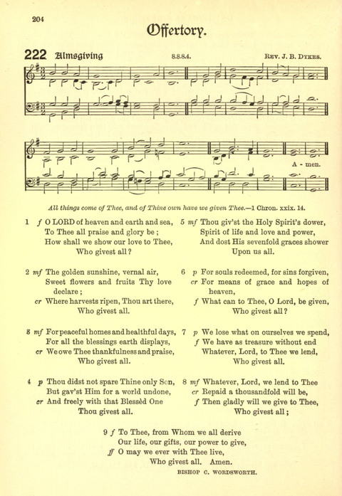 The Church Missionary Hymn Book page 202