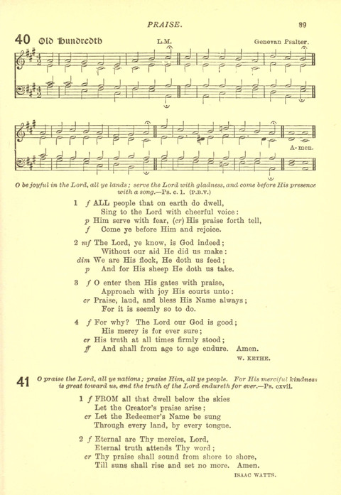 The Church Missionary Hymn Book page 39