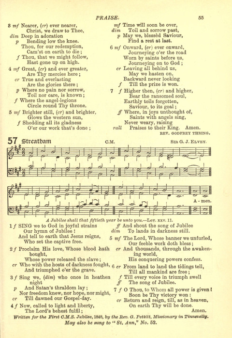 The Church Missionary Hymn Book page 53