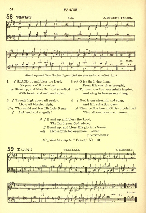 The Church Missionary Hymn Book page 54