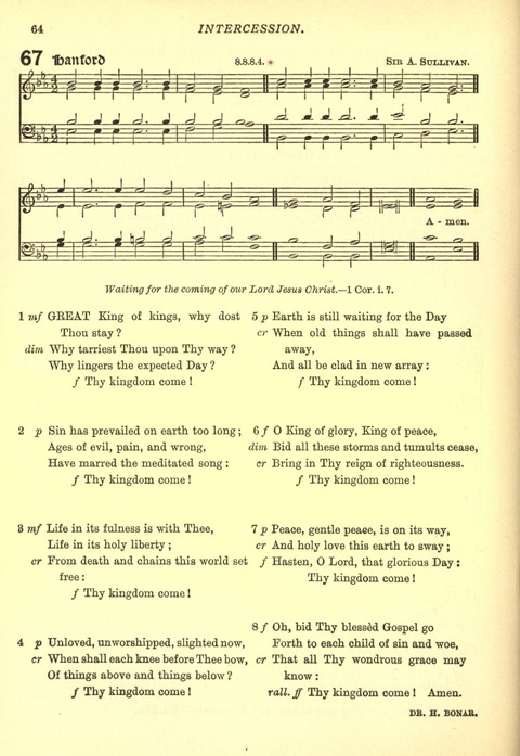 The Church Missionary Hymn Book page 62