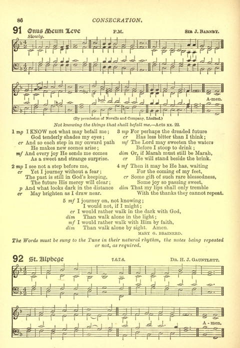 The Church Missionary Hymn Book page 84