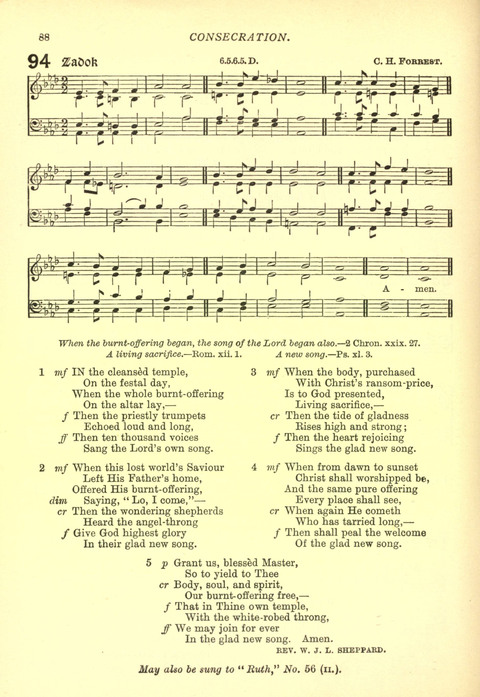 The Church Missionary Hymn Book page 86