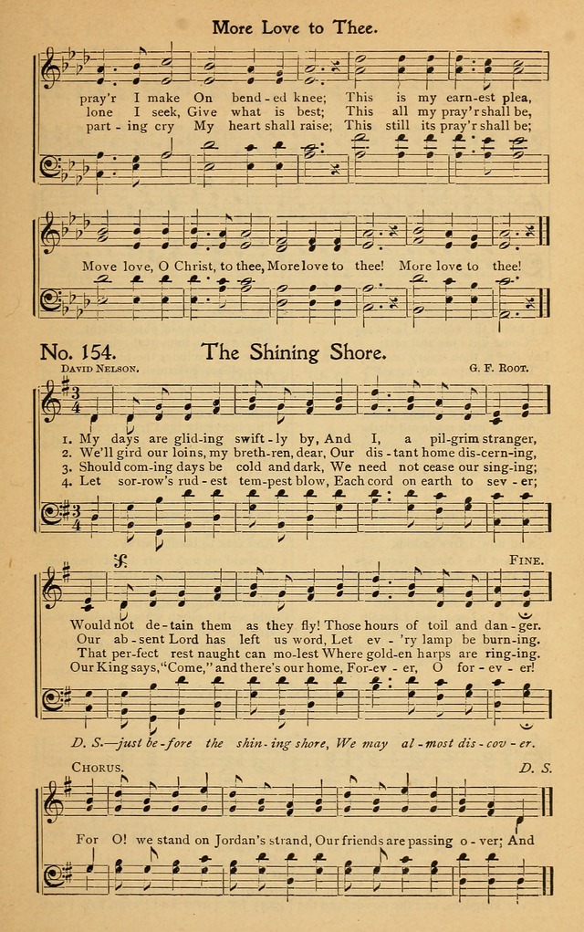 Christian Melodies: the new song book, for church, evangelistic, Sunday-school and Christian endeavor services page 156