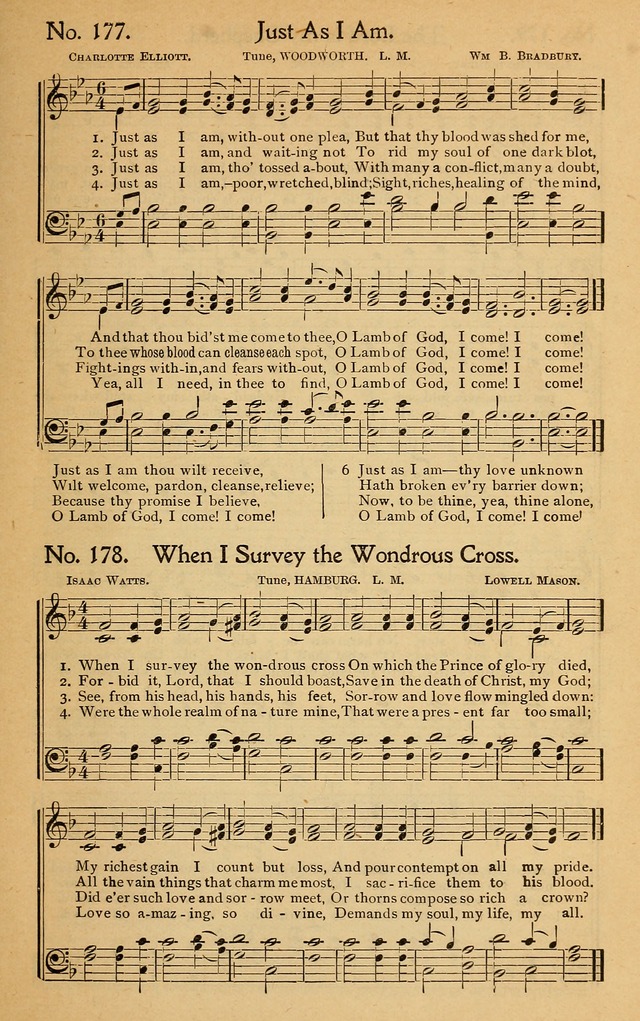 Christian Melodies: the new song book, for church, evangelistic, Sunday-school and Christian endeavor services page 166