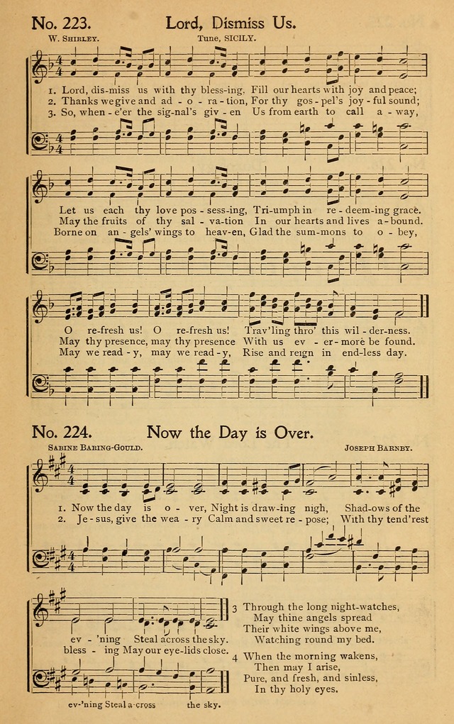 Christian Melodies: the new song book, for church, evangelistic, Sunday-school and Christian endeavor services page 192