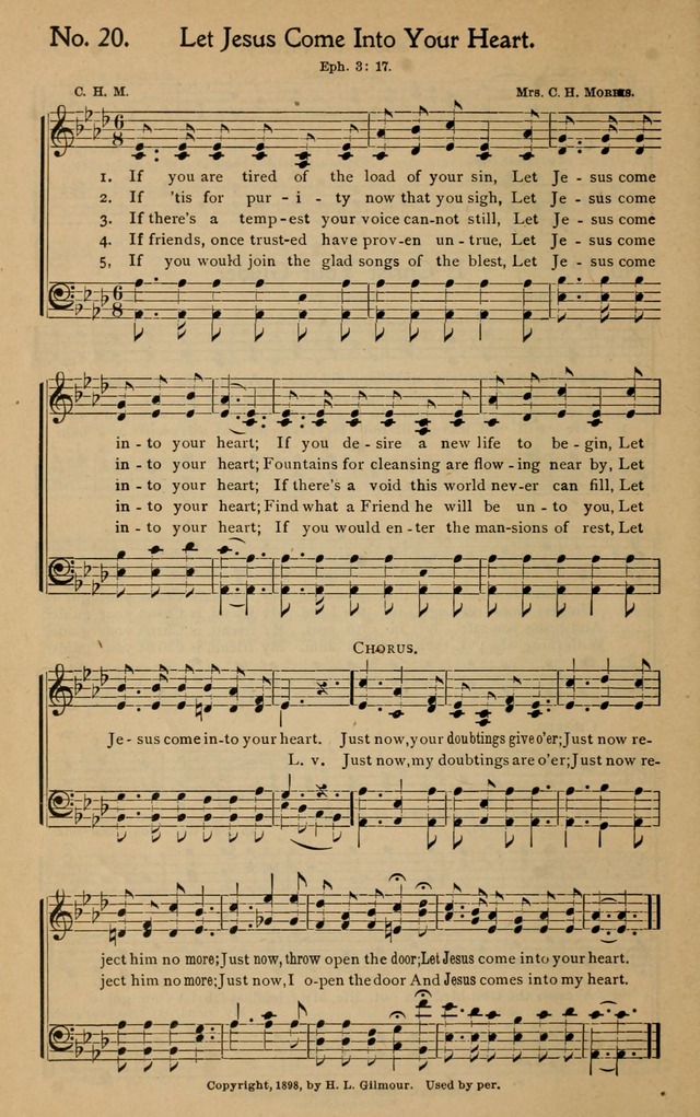 Christian Melodies: the new song book, for church, evangelistic, Sunday-school and Christian endeavor services page 27