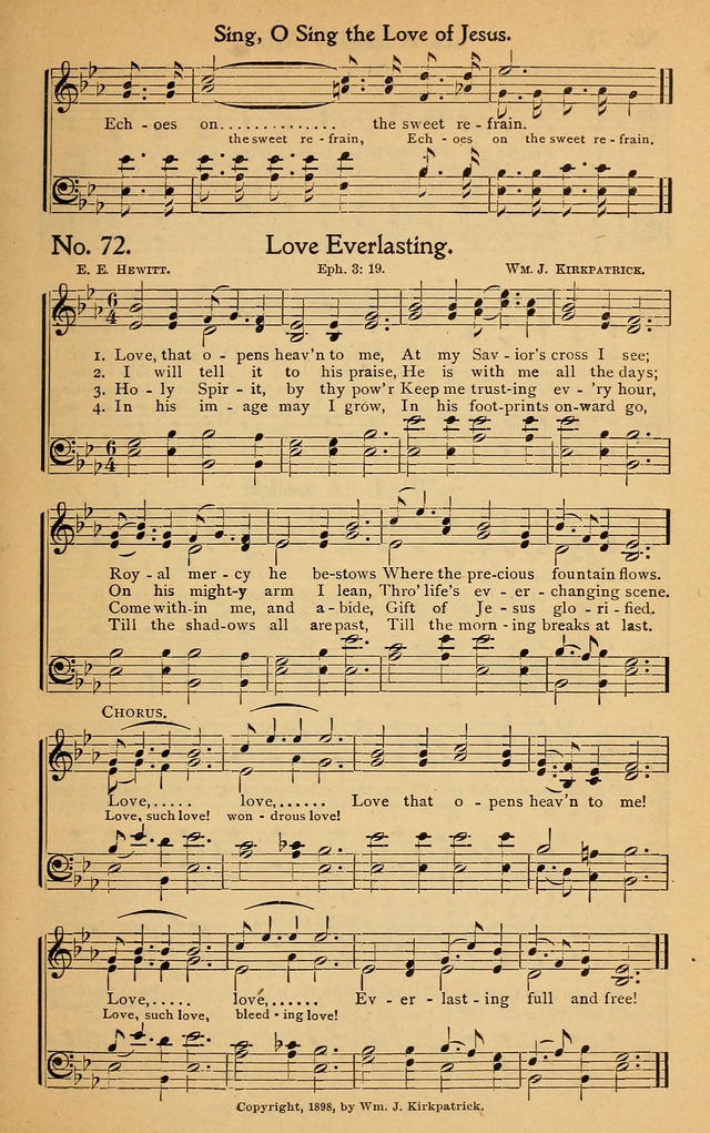 Christian Melodies: the new song book, for church, evangelistic, Sunday-school and Christian endeavor services page 80