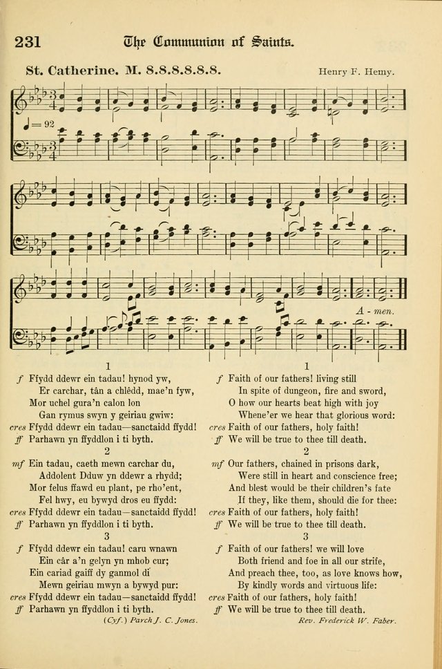 Cân a Mawl: llyfr hymna a thonau Methodistiaid Calfinaidd Unol Dalaethau yr America=Song and Praise: the hymnal of the Calvinistic Methodist Church of the United States of America page 235