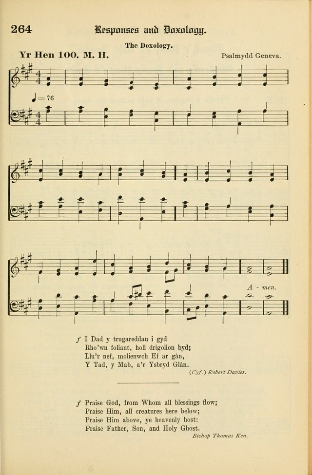 Cân a Mawl: llyfr hymna a thonau Methodistiaid Calfinaidd Unol Dalaethau yr America=Song and Praise: the hymnal of the Calvinistic Methodist Church of the United States of America page 269