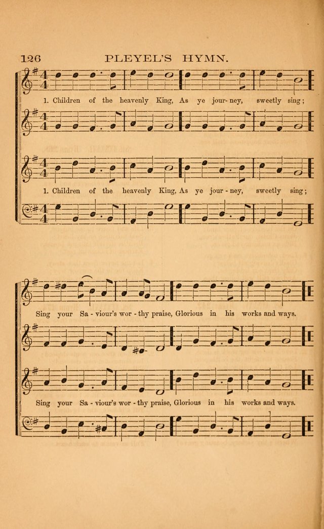 Church music: with selections for the ordinary occasions of public and social worship, from the Psalms and hymns of the Presbyterian Church in the United States of America page 126