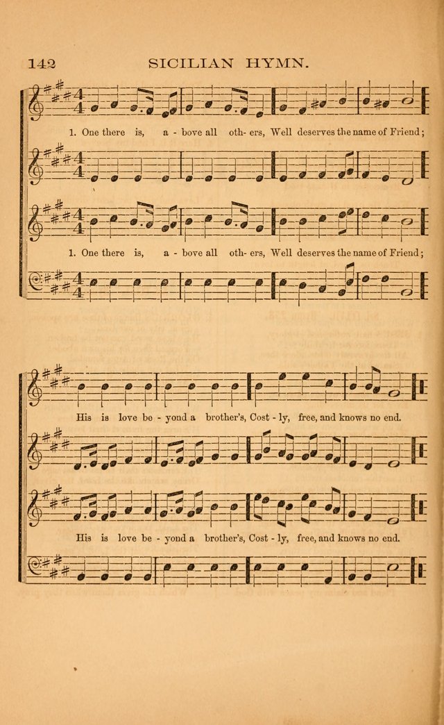 Church music: with selections for the ordinary occasions of public and social worship, from the Psalms and hymns of the Presbyterian Church in the United States of America page 142