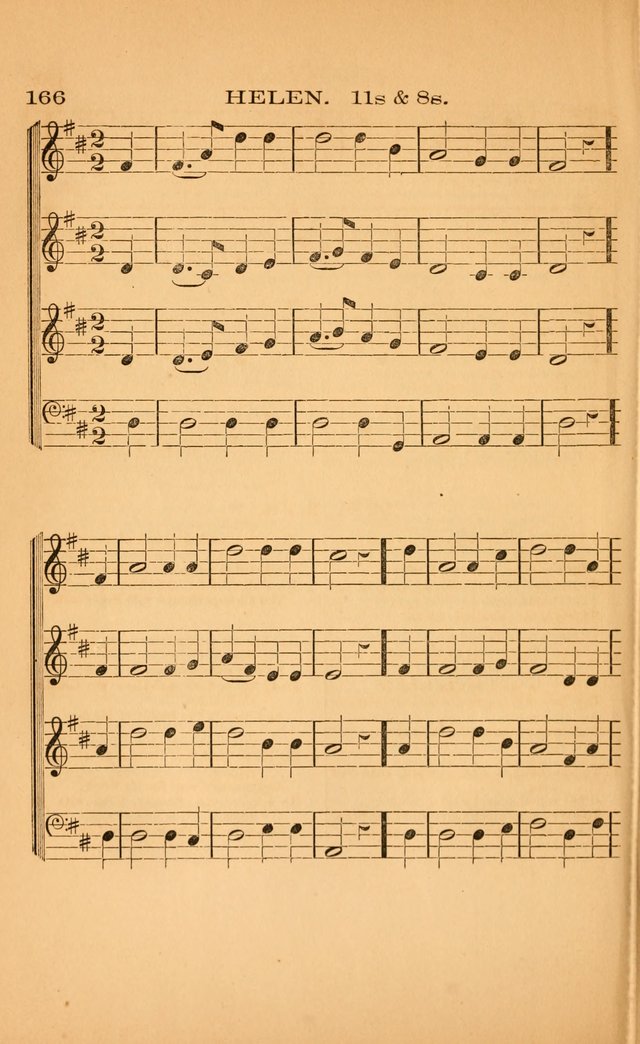 Church music: with selections for the ordinary occasions of public and social worship, from the Psalms and hymns of the Presbyterian Church in the United States of America page 166