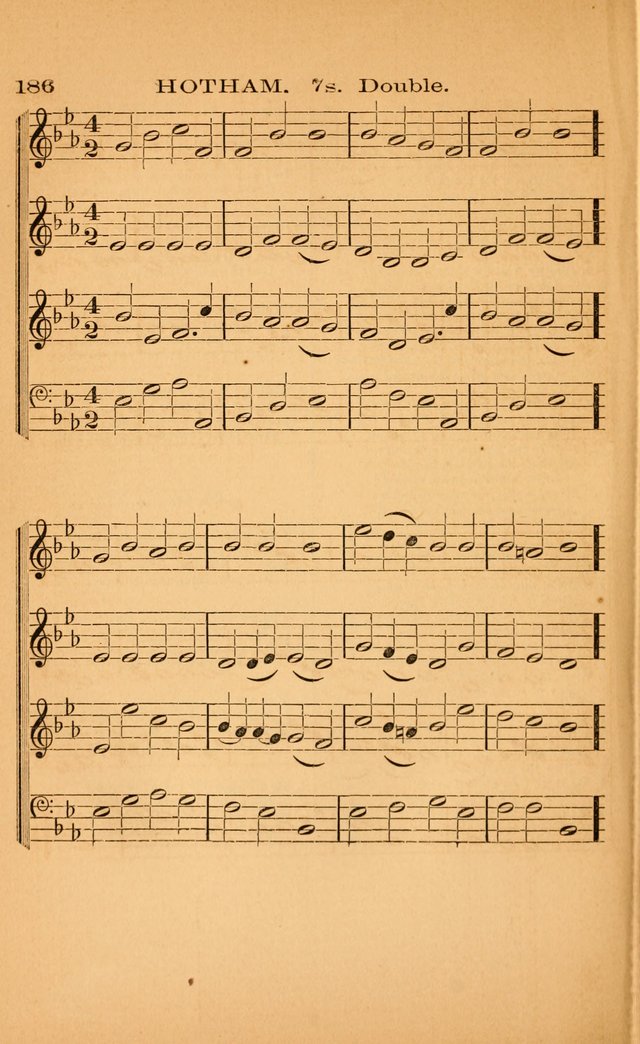 Church music: with selections for the ordinary occasions of public and social worship, from the Psalms and hymns of the Presbyterian Church in the United States of America page 186