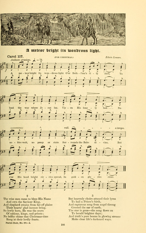 Carols Old and Carols New: for use at Christmas and other seasons of the Christian year page 107