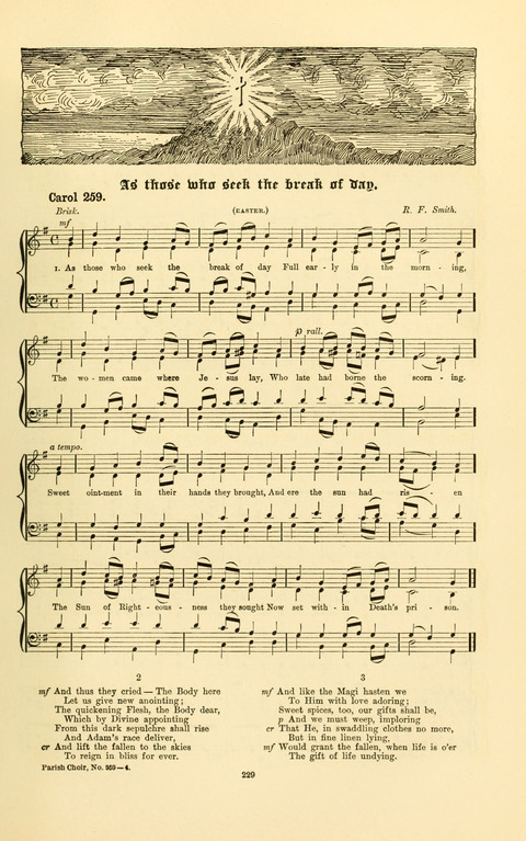 Carols Old and Carols New: for use at Christmas and other seasons of the Christian year page 231