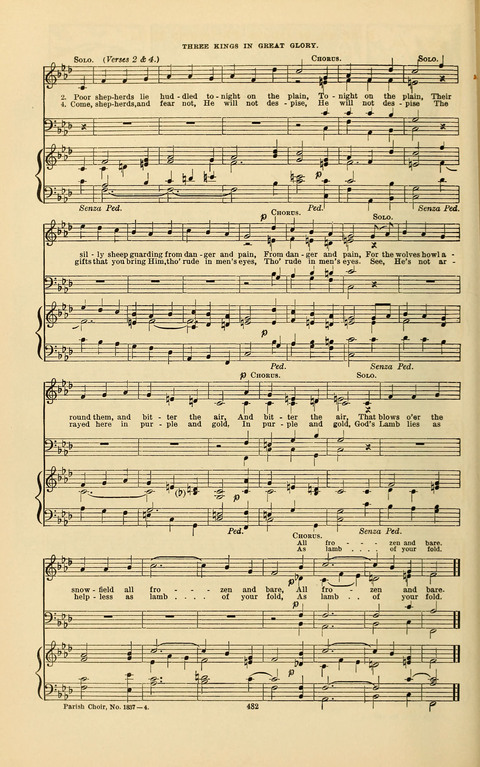 Carols Old and Carols New: for use at Christmas and other seasons of the Christian year page 490