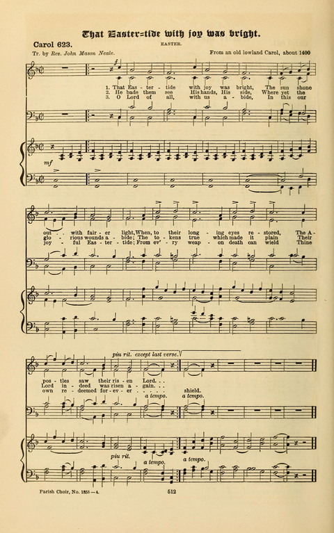 Carols Old and Carols New: for use at Christmas and other seasons of the Christian year page 520