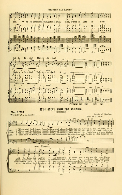 Carols Old and Carols New: for use at Christmas and other seasons of the Christian year page 619