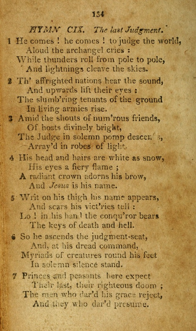 A Collection of original and select hymns and spiritual songs: for the use of Christian societies page 141