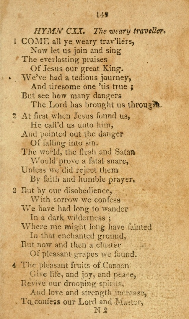 A Collection of original and select hymns and spiritual songs: for the use of Christian societies page 156