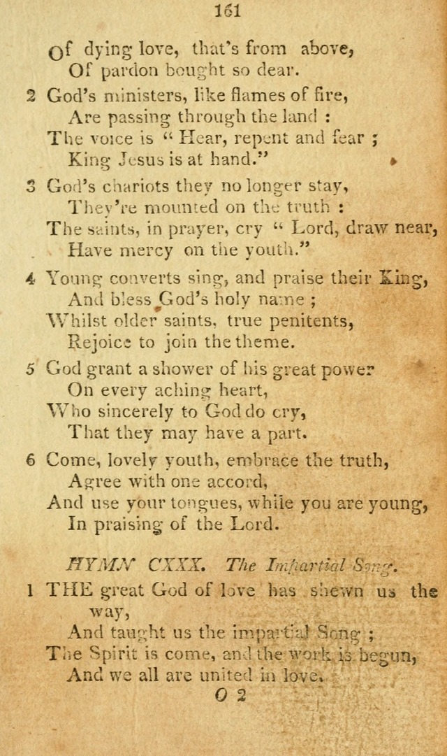 A Collection of original and select hymns and spiritual songs: for the use of Christian societies page 170