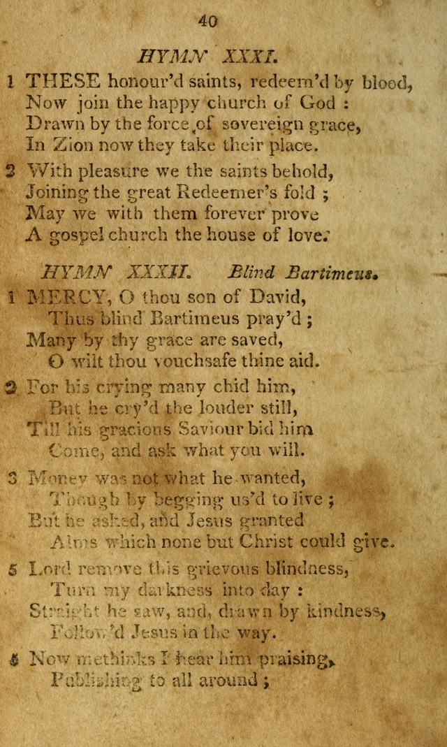 A Collection of original and select hymns and spiritual songs: for the use of Christian societies page 45